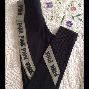 Pink Victoria’s Secret leggings